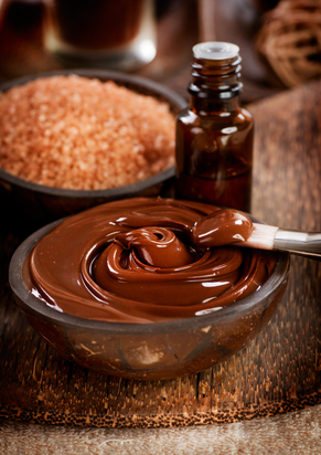 Шоколадная маска для волос